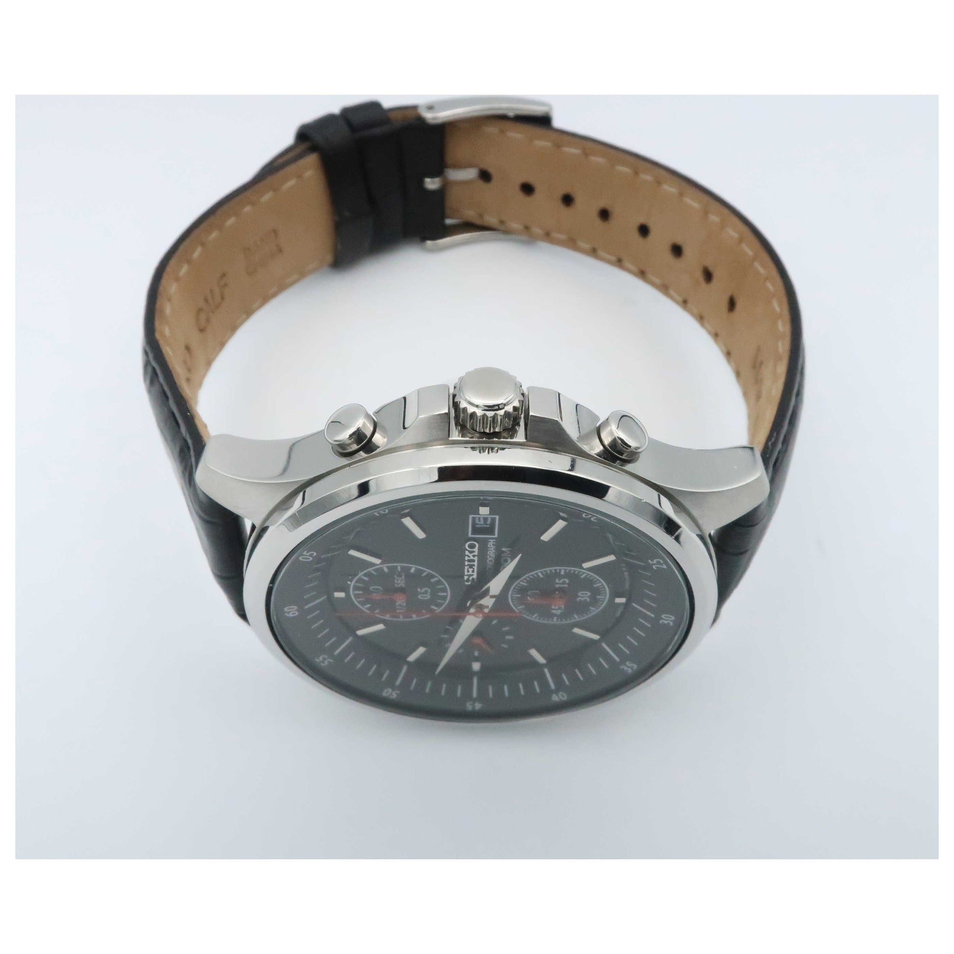 Seiko Chronograph Men's Japanese Quartz (Battery-Powered) Watch SNDE29-PO - Image #8
