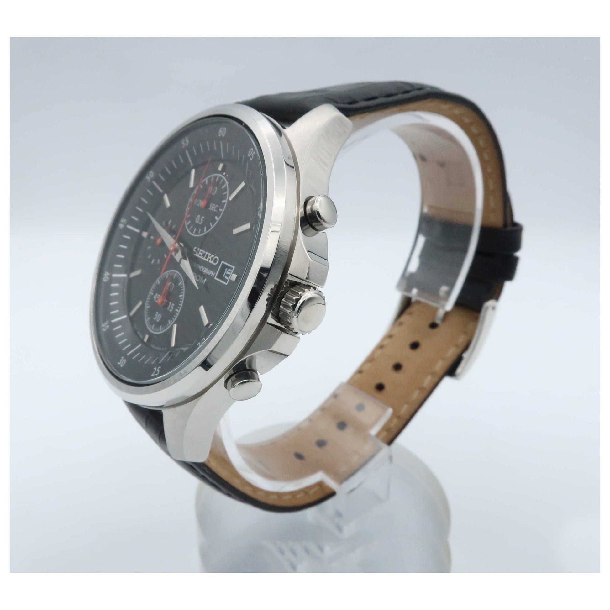 Seiko Chronograph Men's Japanese Quartz (Battery-Powered) Watch SNDE29-PO - Image #4