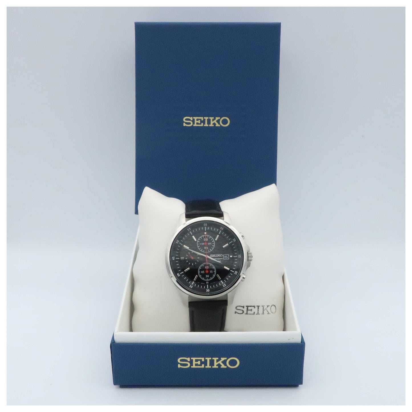 Seiko Chronograph Men's Japanese Quartz (Battery-Powered) Watch SNDE29-PO - Image #6
