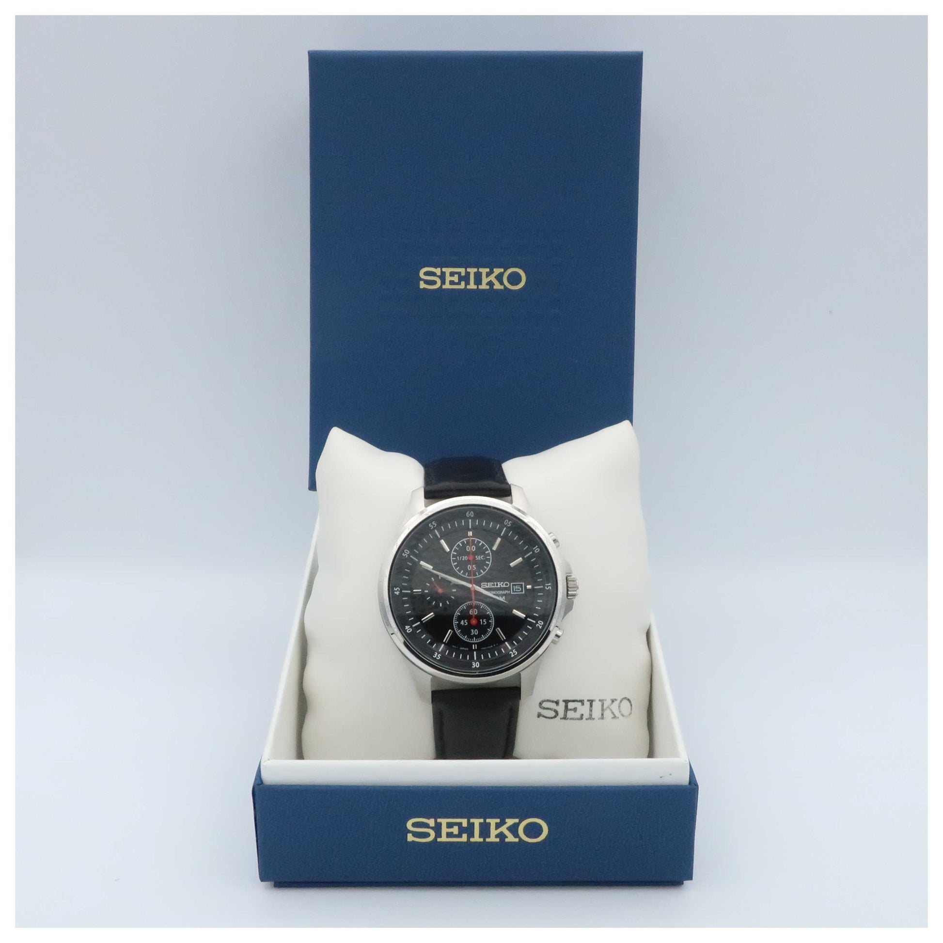Seiko Chronograph Men's Japanese Quartz (Battery-Powered) Watch SNDE29-PO - Image #6
