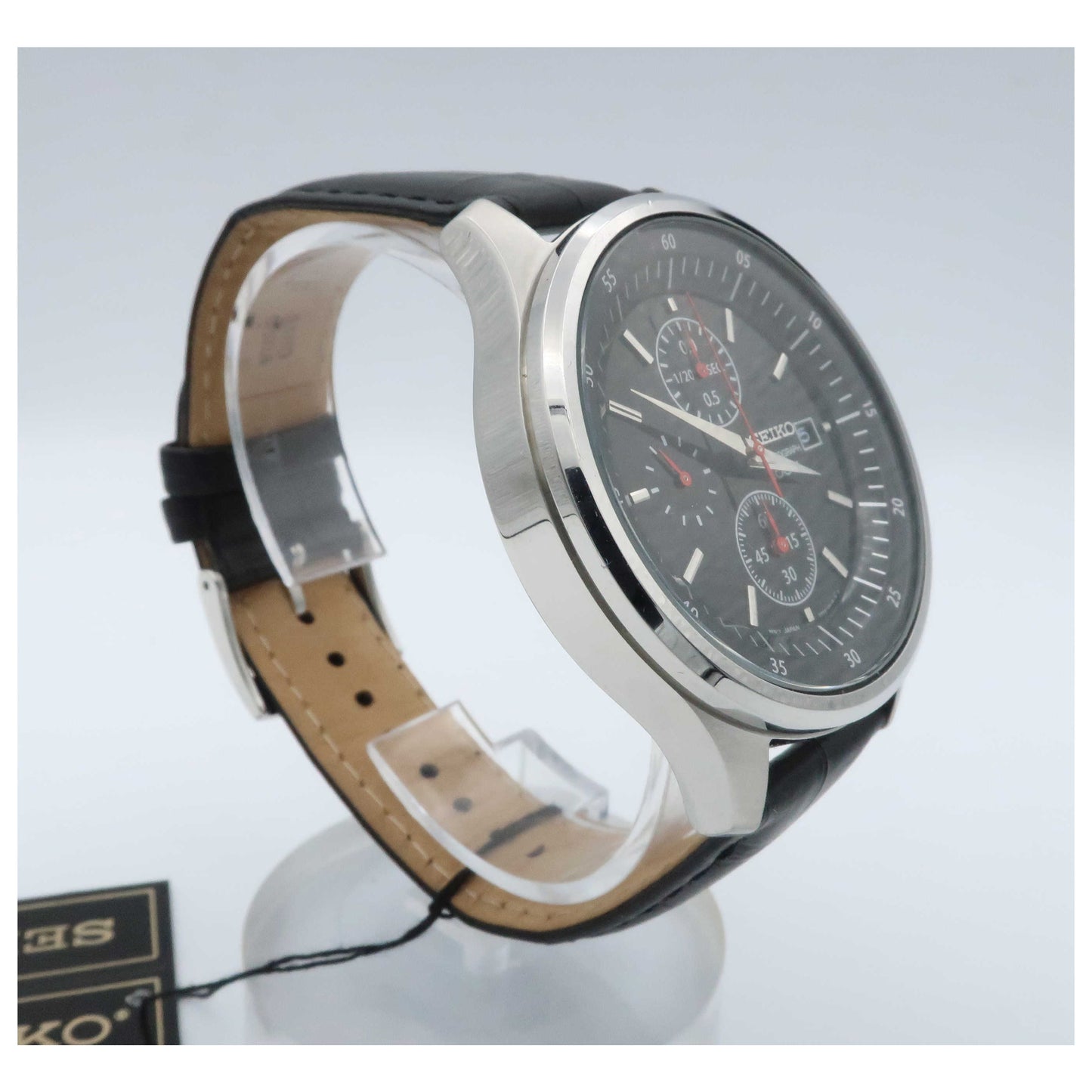 Seiko Chronograph Men's Japanese Quartz (Battery-Powered) Watch SNDE29-SDV - Image #3