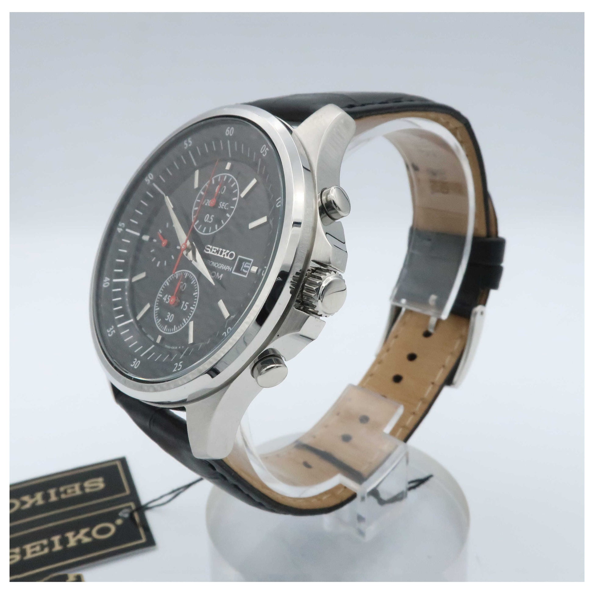 Seiko Chronograph Men's Japanese Quartz (Battery-Powered) Watch SNDE29-SDV - Image #4