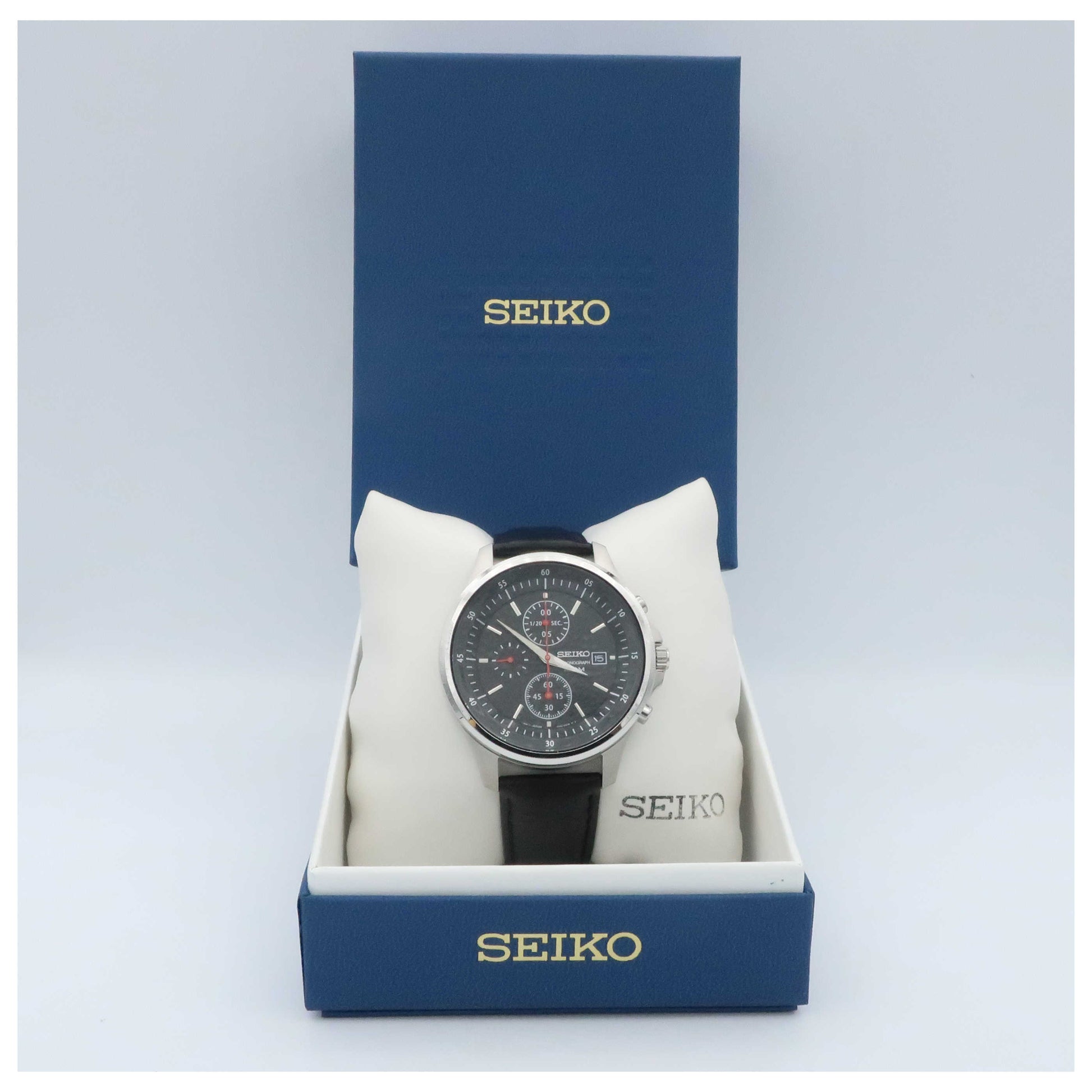 Seiko Chronograph Men's Japanese Quartz (Battery-Powered) Watch SNDE29-SDV - Image #6