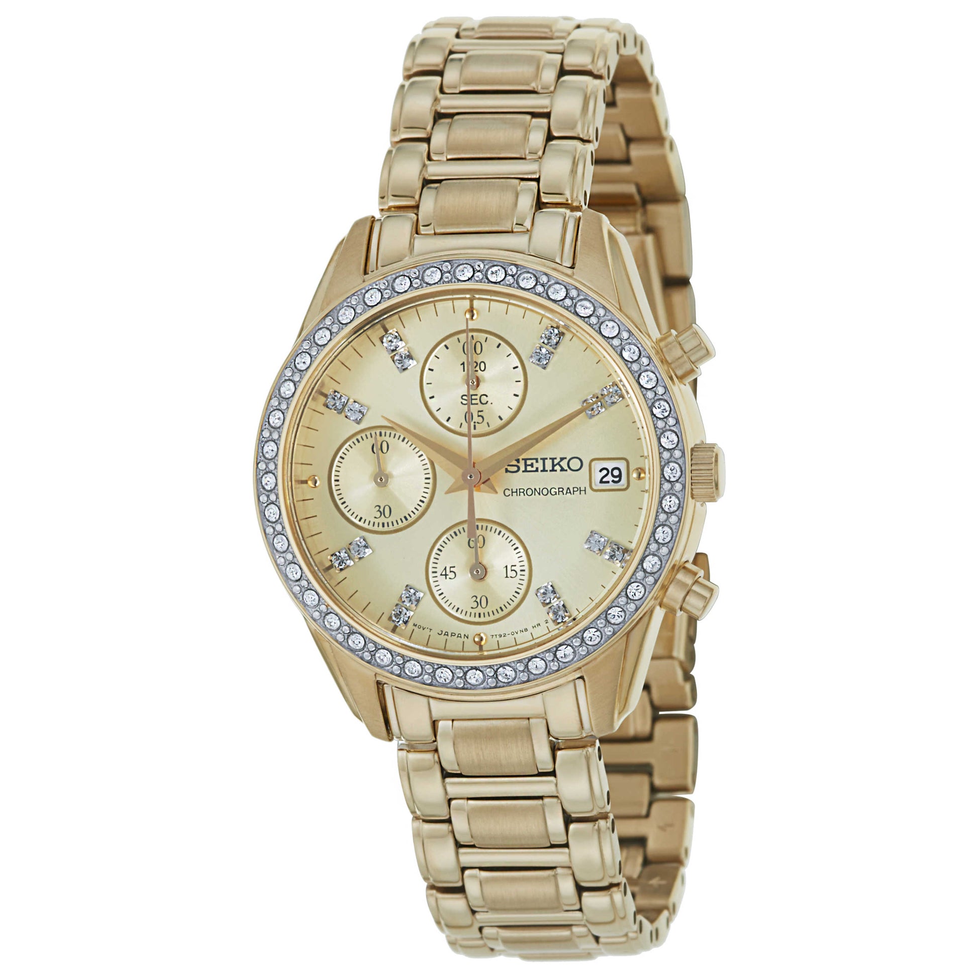 Front view of Seiko Core Women's Japanese Quartz (Battery-Powered) Watch SNDX76