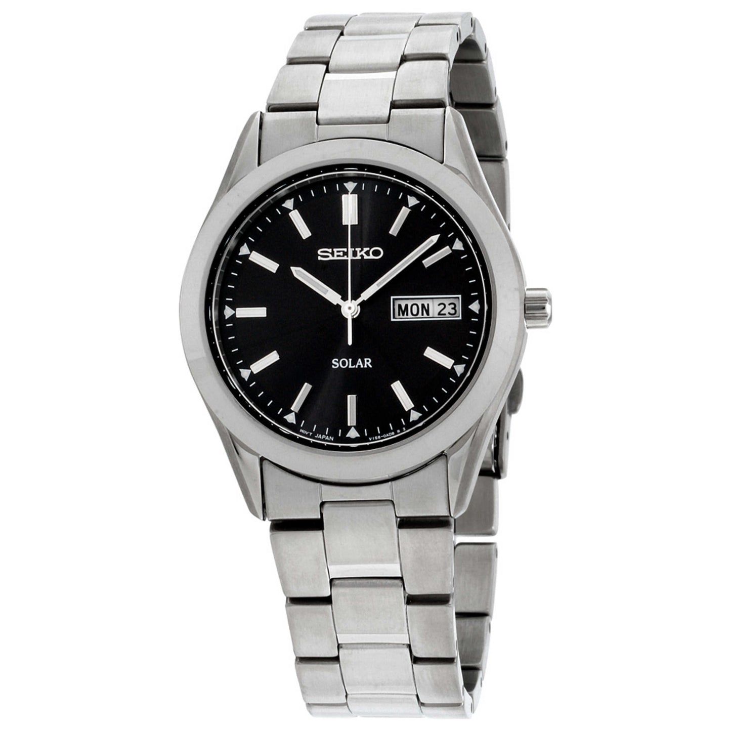 Front view of Seiko Core Men's Solar Watch SNE039