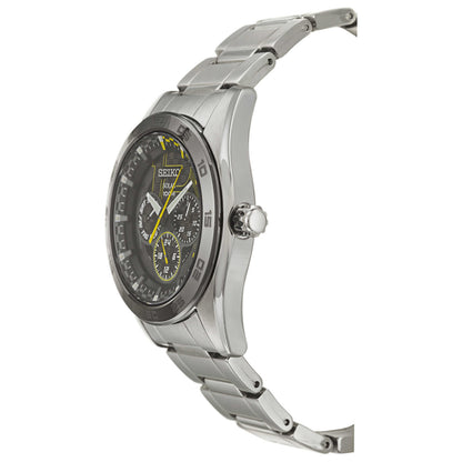 Seiko Solar Men's Solar Powered Quartz Watch SNE199P1 - Image #4