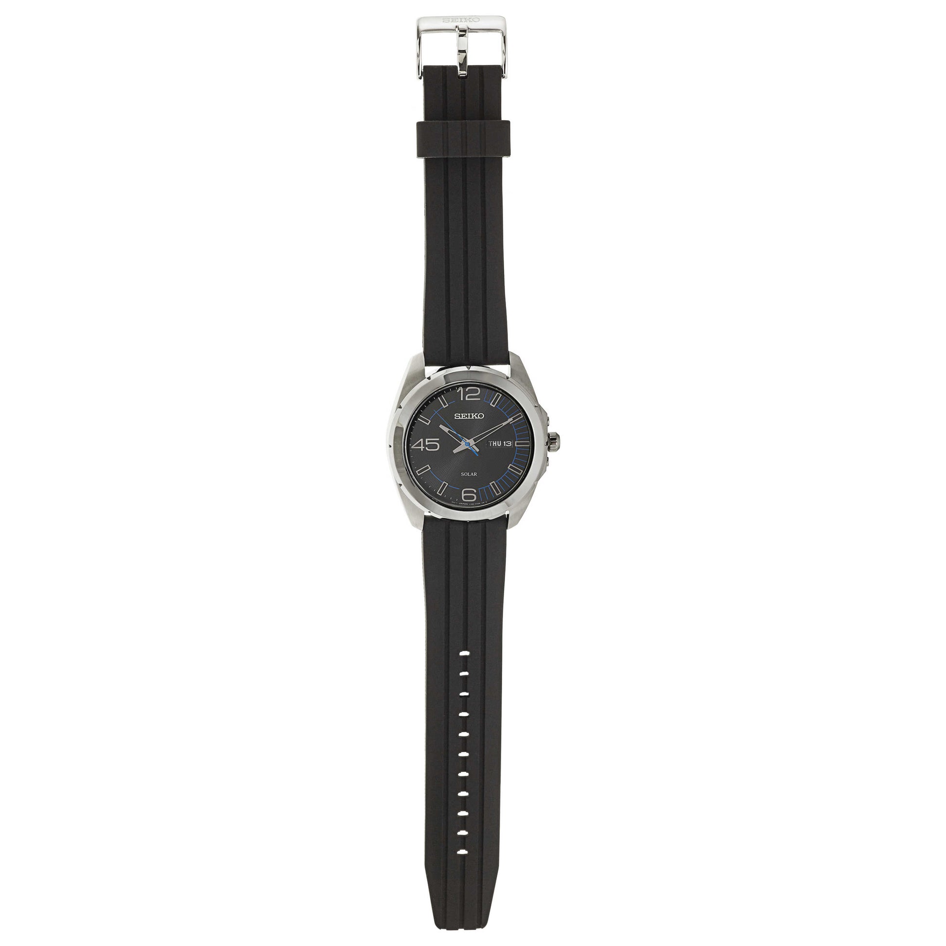 Seiko Core Men's Solar Powered Quartz Watch SNE277 - Image #8