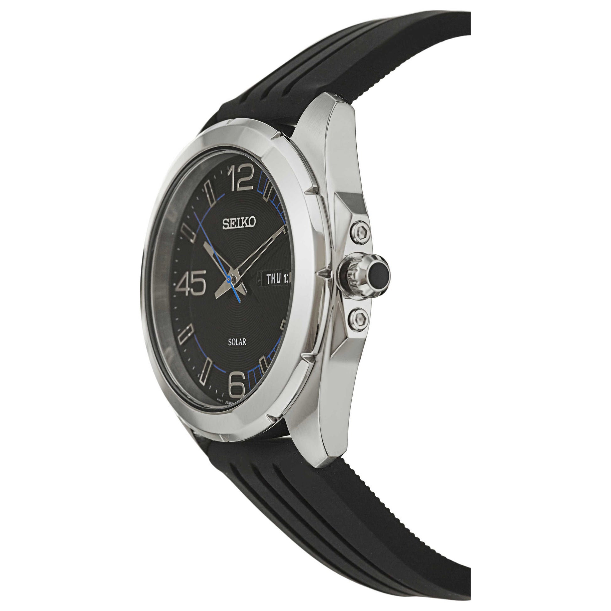 Seiko Core Men's Solar Powered Quartz Watch SNE277 - Image #4