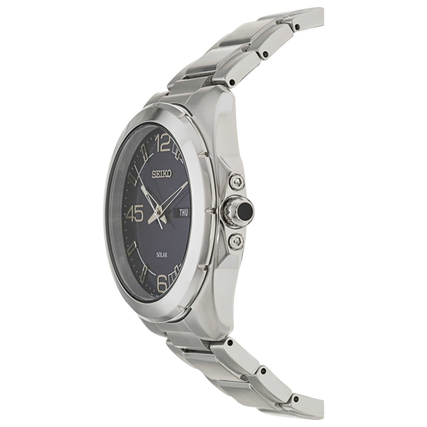 Seiko Core Men's Solar Powered Quartz Watch SNE337 - Image #4