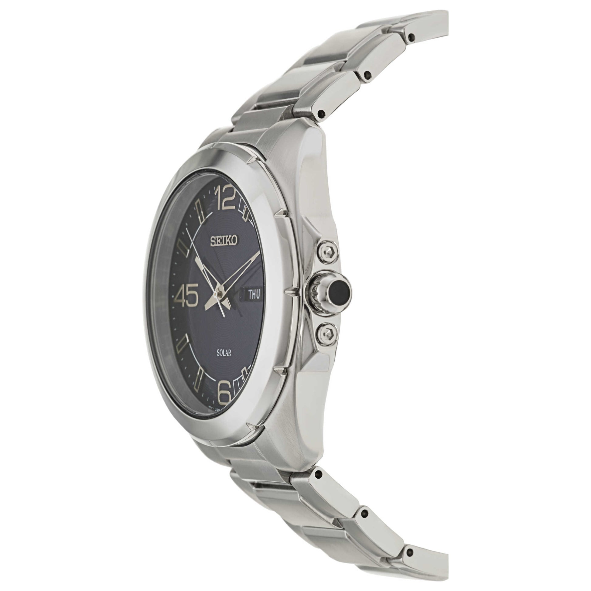 Seiko Core Men's Solar Powered Quartz Watch SNE337 - Image #4