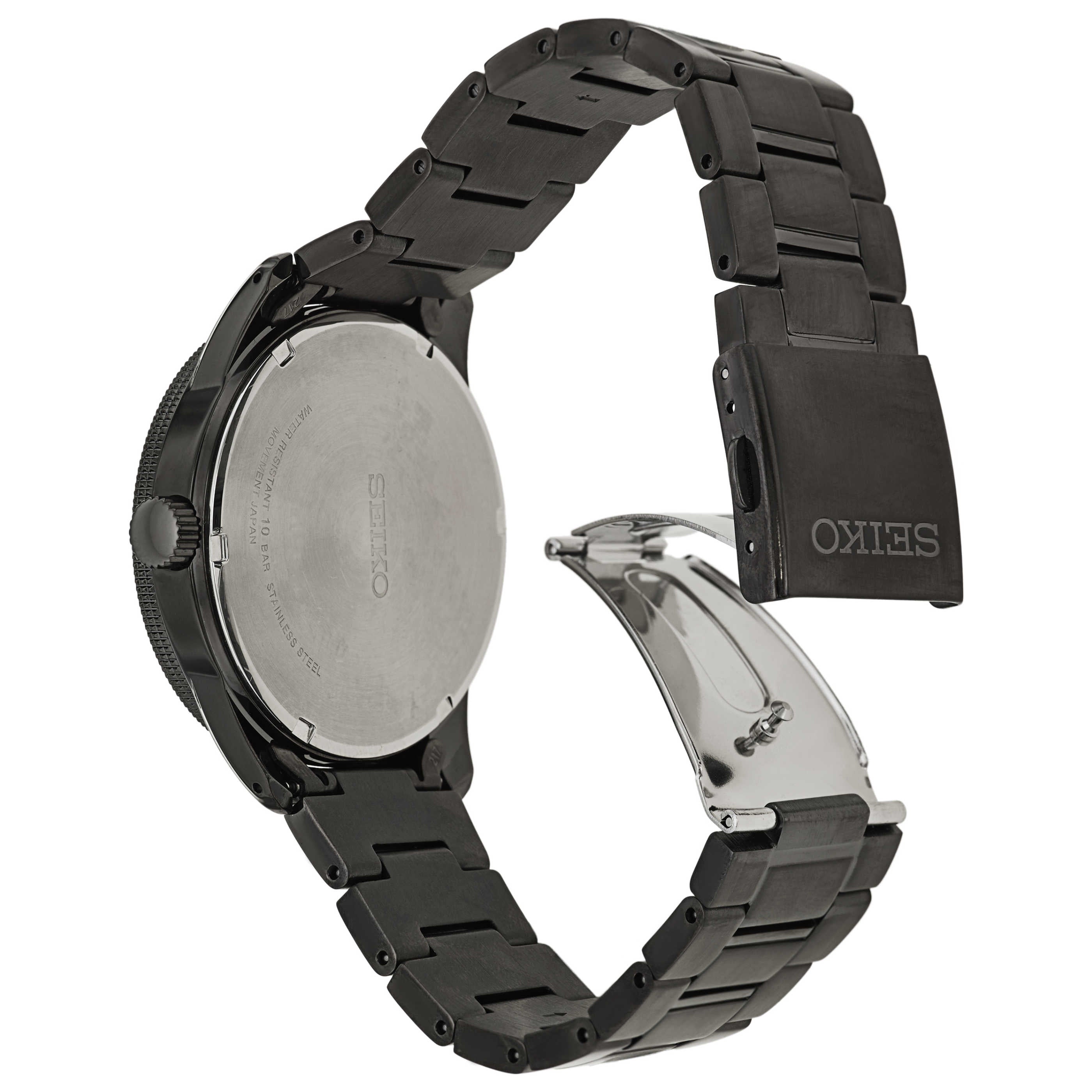 Seiko Men's Quartz Solar Watch SNE343 – Ashford.com