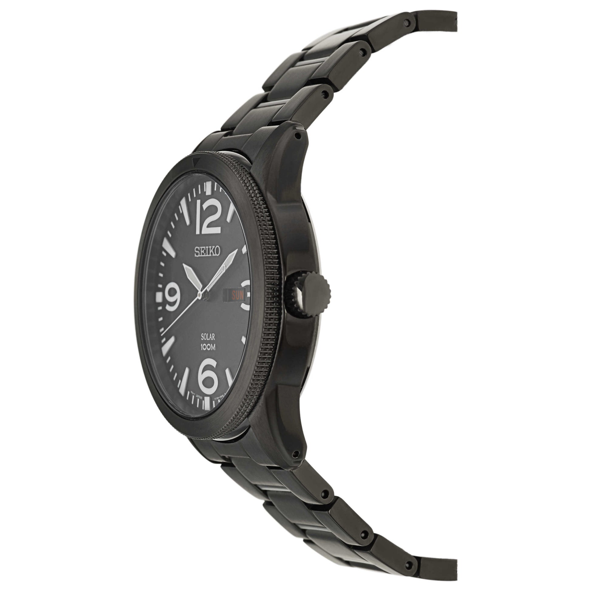 Seiko Core Men's Solar Powered Quartz Watch SNE343 - Image #4