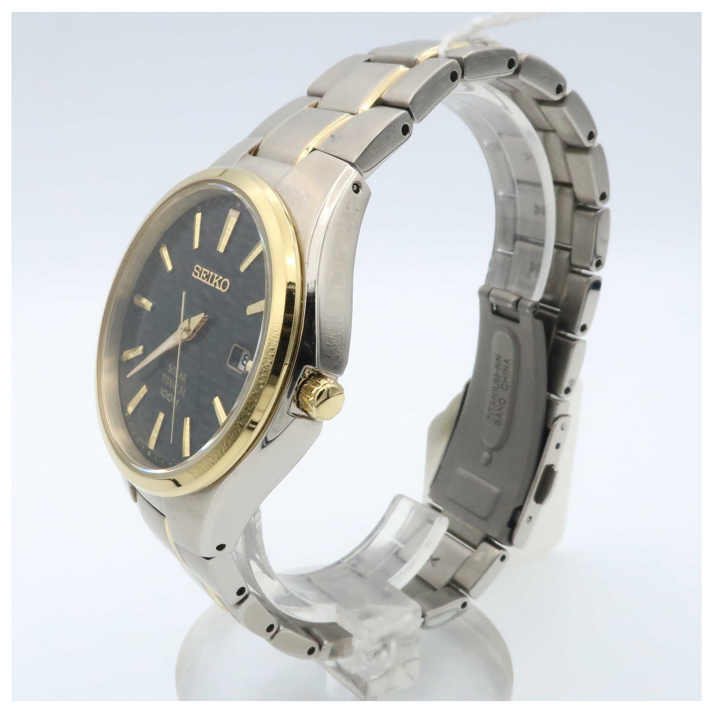 Seiko Core Men's Solar Powered Quartz Watch SNE382-PO - Image #4