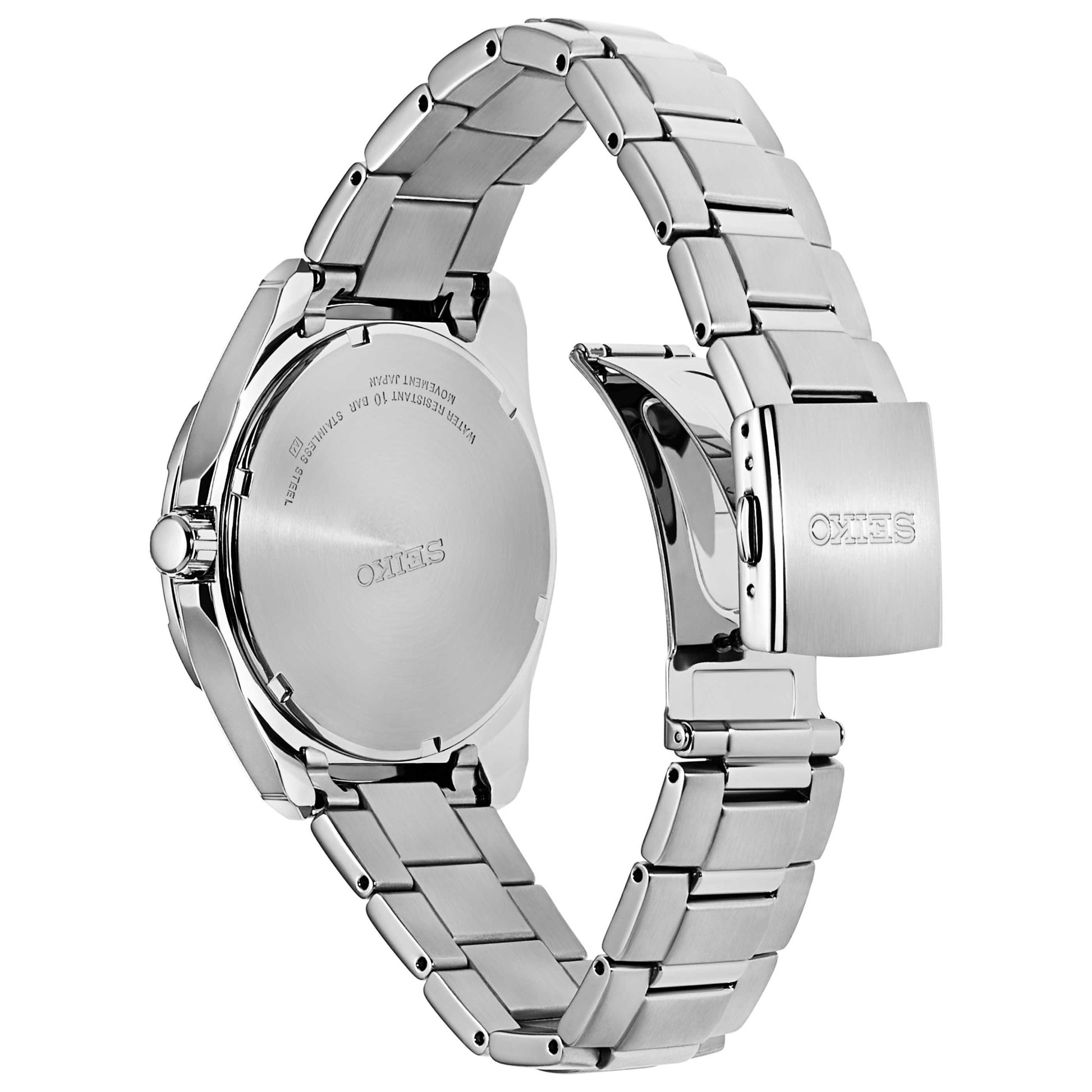 Seiko Core Men's Solar Powered Quartz Watch SNE391 - Image #7