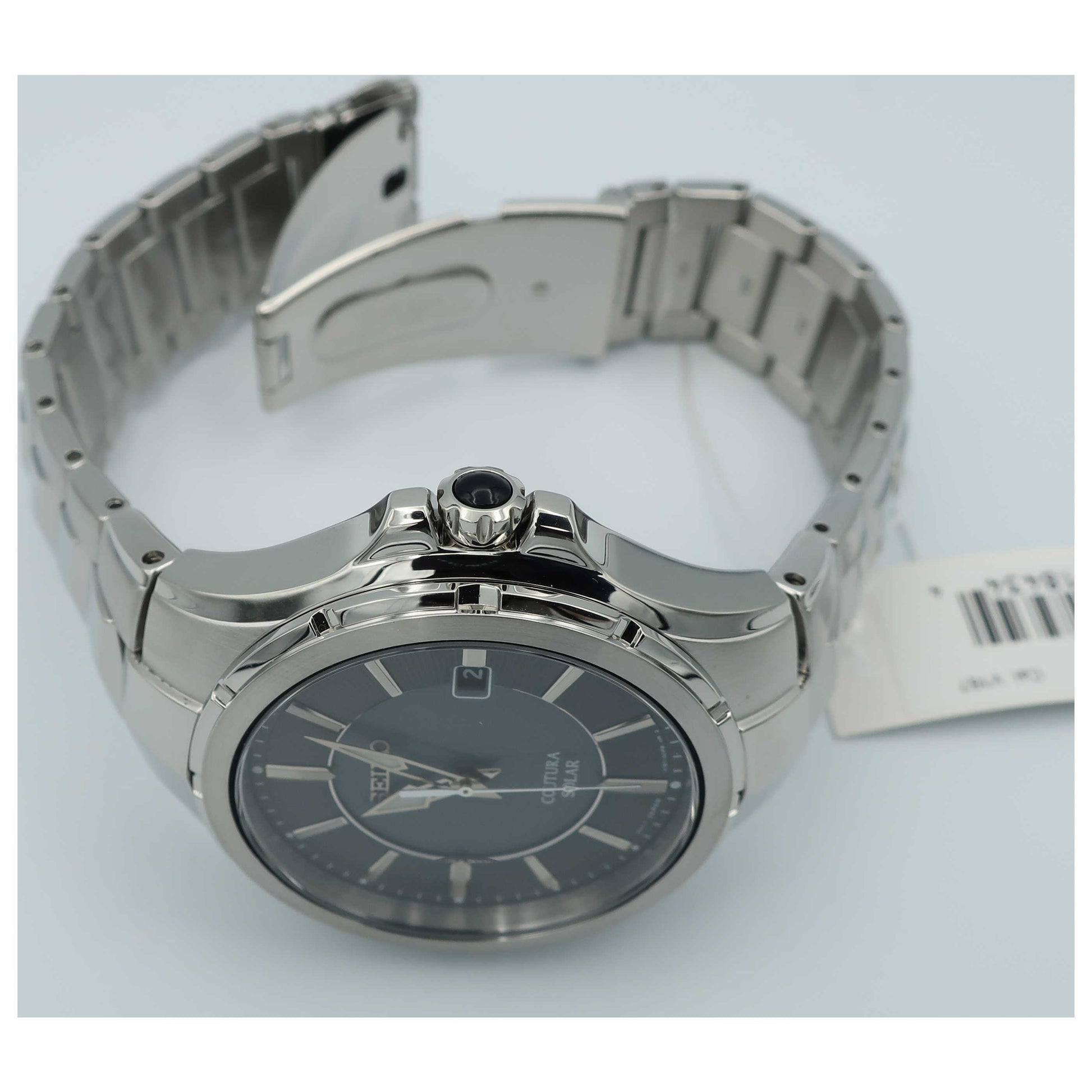 Seiko Coutura Men's Solar Powered Quartz Watch SNE411-SD - Image #8