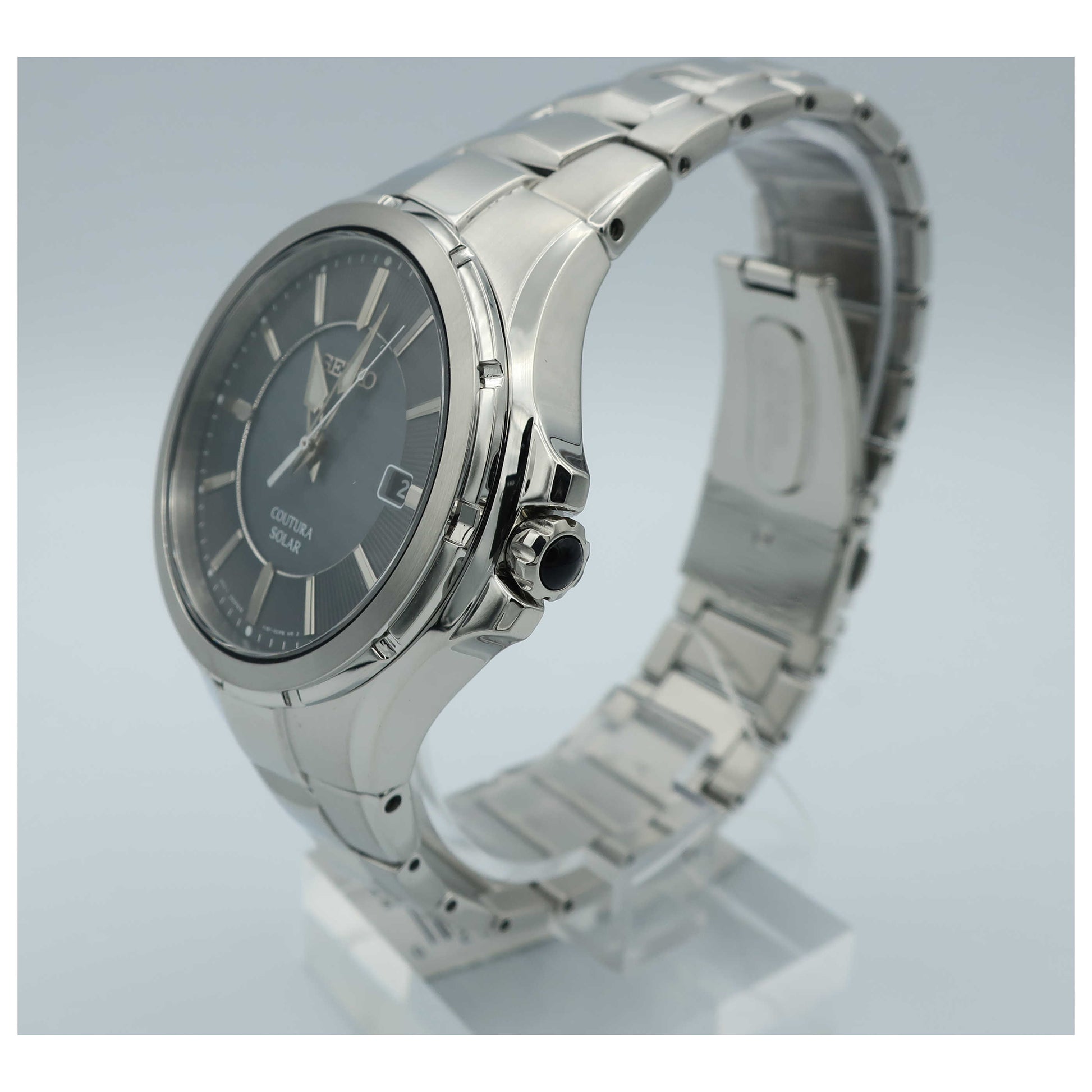 Seiko Coutura Men's Solar Powered Quartz Watch SNE411-SD - Image #4