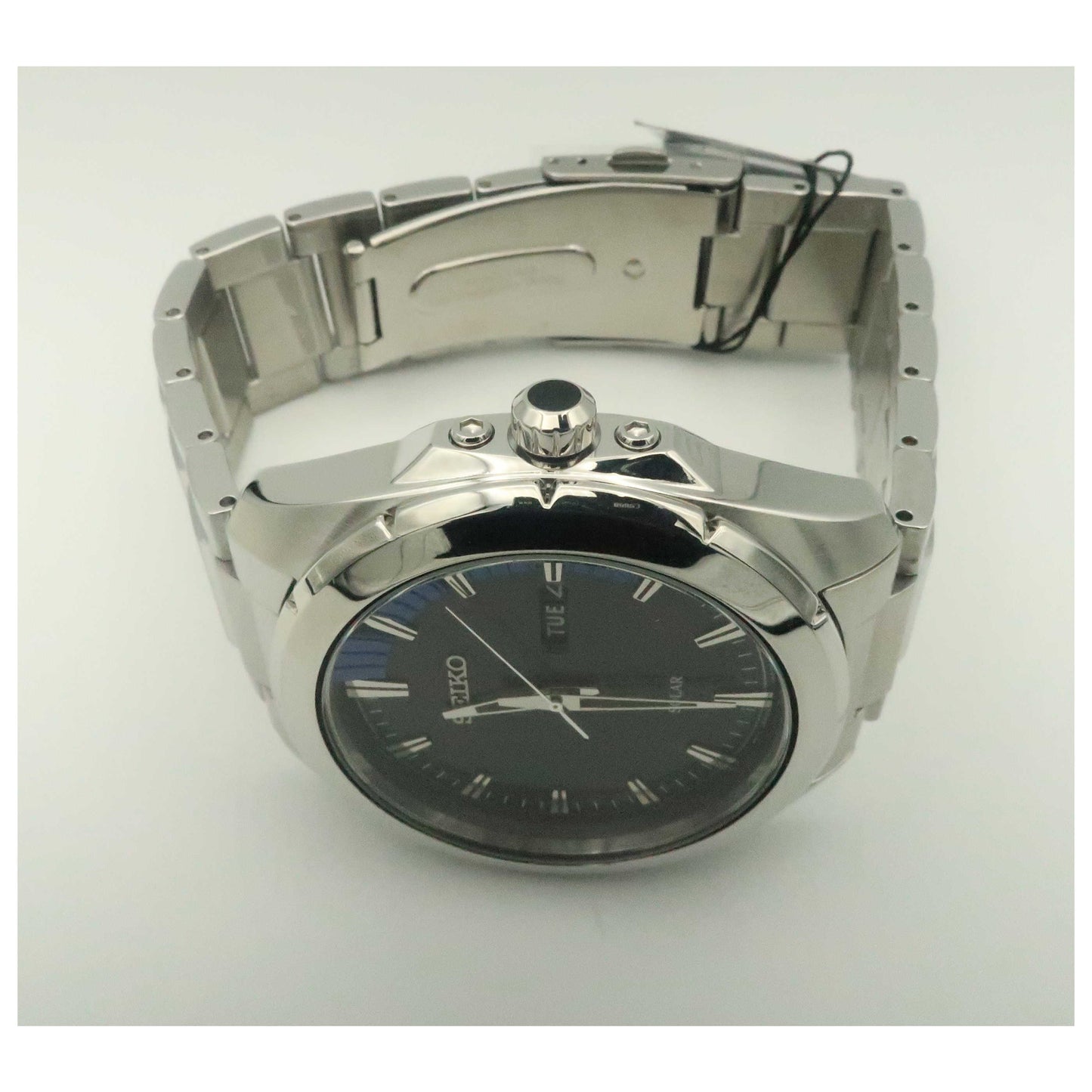 Seiko Recraft Series Men's Solar Powered Quartz Watch SNE415-SDV - Image #8