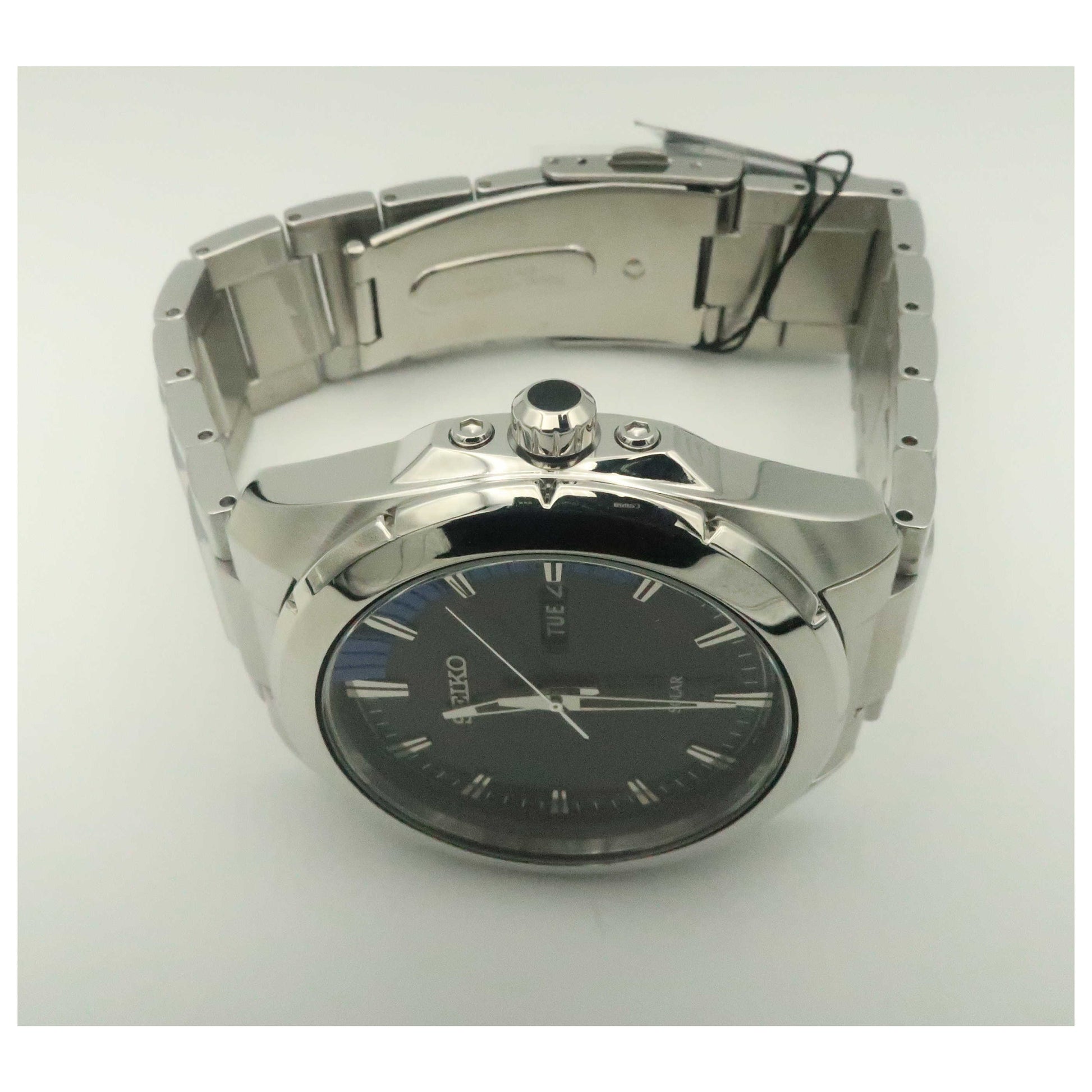 Seiko Recraft Series Men's Solar Powered Quartz Watch SNE415-SDV - Image #8