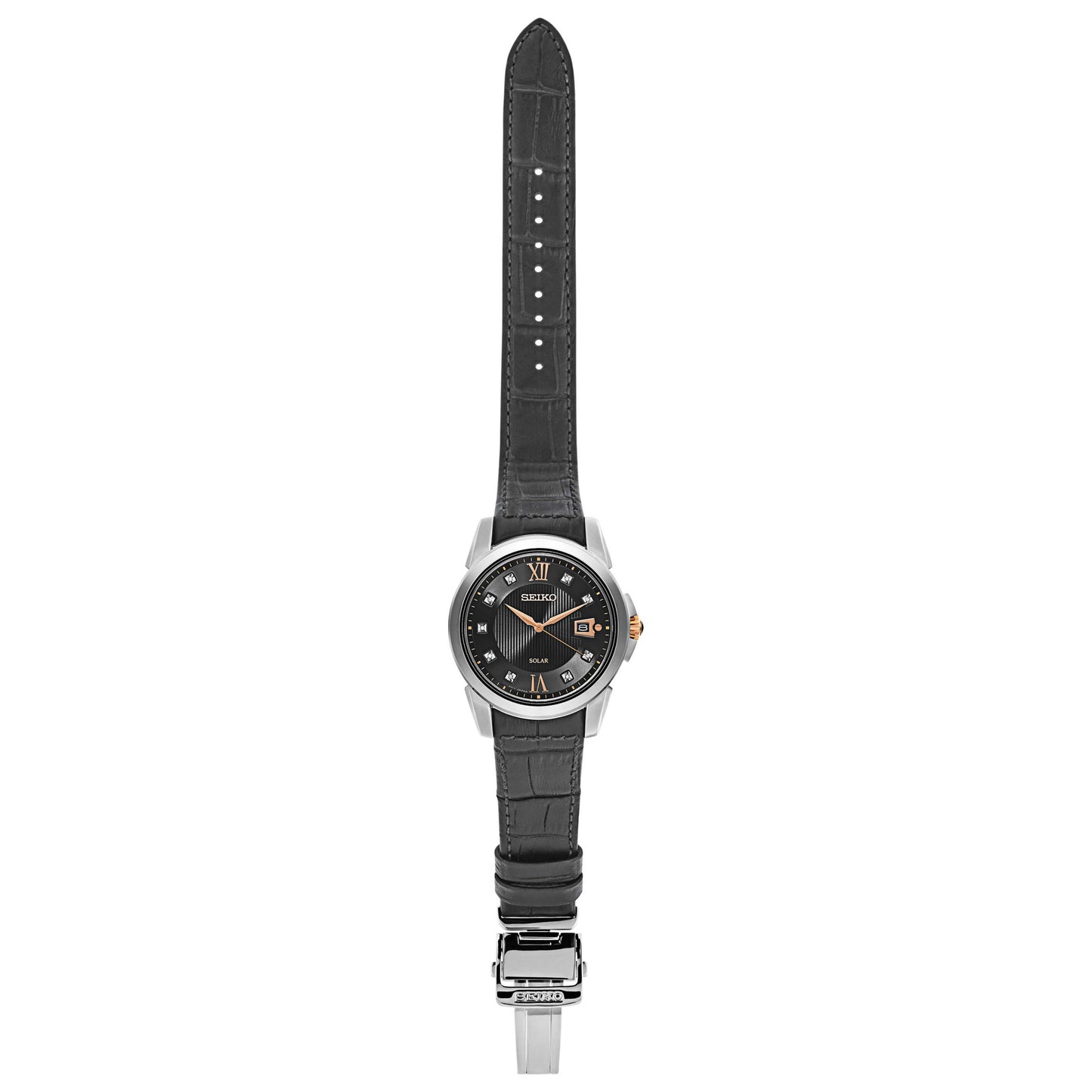Seiko Le Grand Sport Men's Solar Powered Quartz Watch SNE427 - Image #8