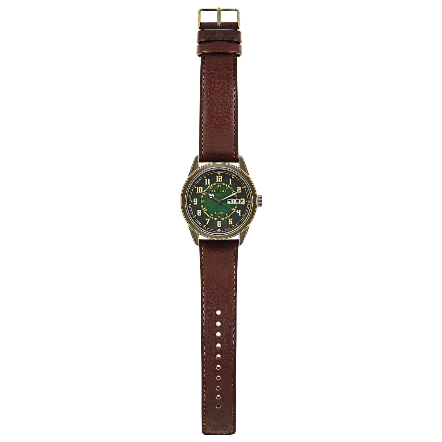 Seiko Recraft Series Men's Solar Powered Quartz Watch SNE448 - Image #8