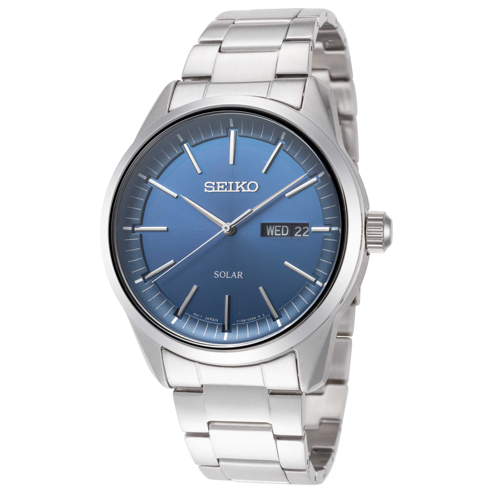 Front view of Seiko Conceptual Men's Solar Watch SNE525