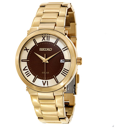 Front view of Seiko Recraft Series Women's Solar Powered Quartz Watch SNE884