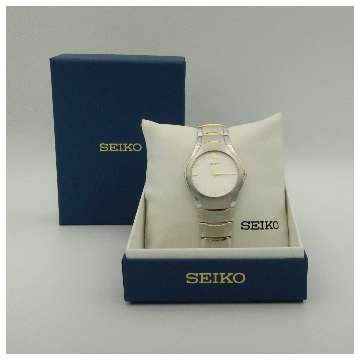 Seiko Dress Men's Quartz Watch SNF093-PO - Image #6