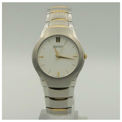 Front view of Seiko Dress Men's Quartz Watch SNF093-SDV
