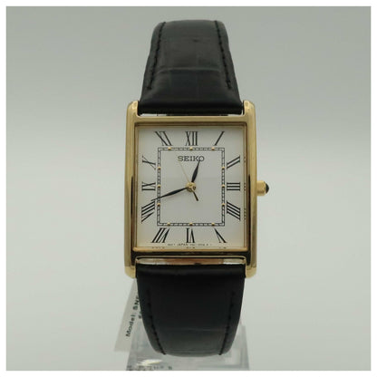 Front view of Seiko Men's Japanese Quartz (Battery-Powered) Watch SNF672-SDV