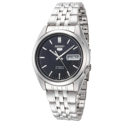 Front view of Seiko Series 5 Men's Automatic Watch SNK357