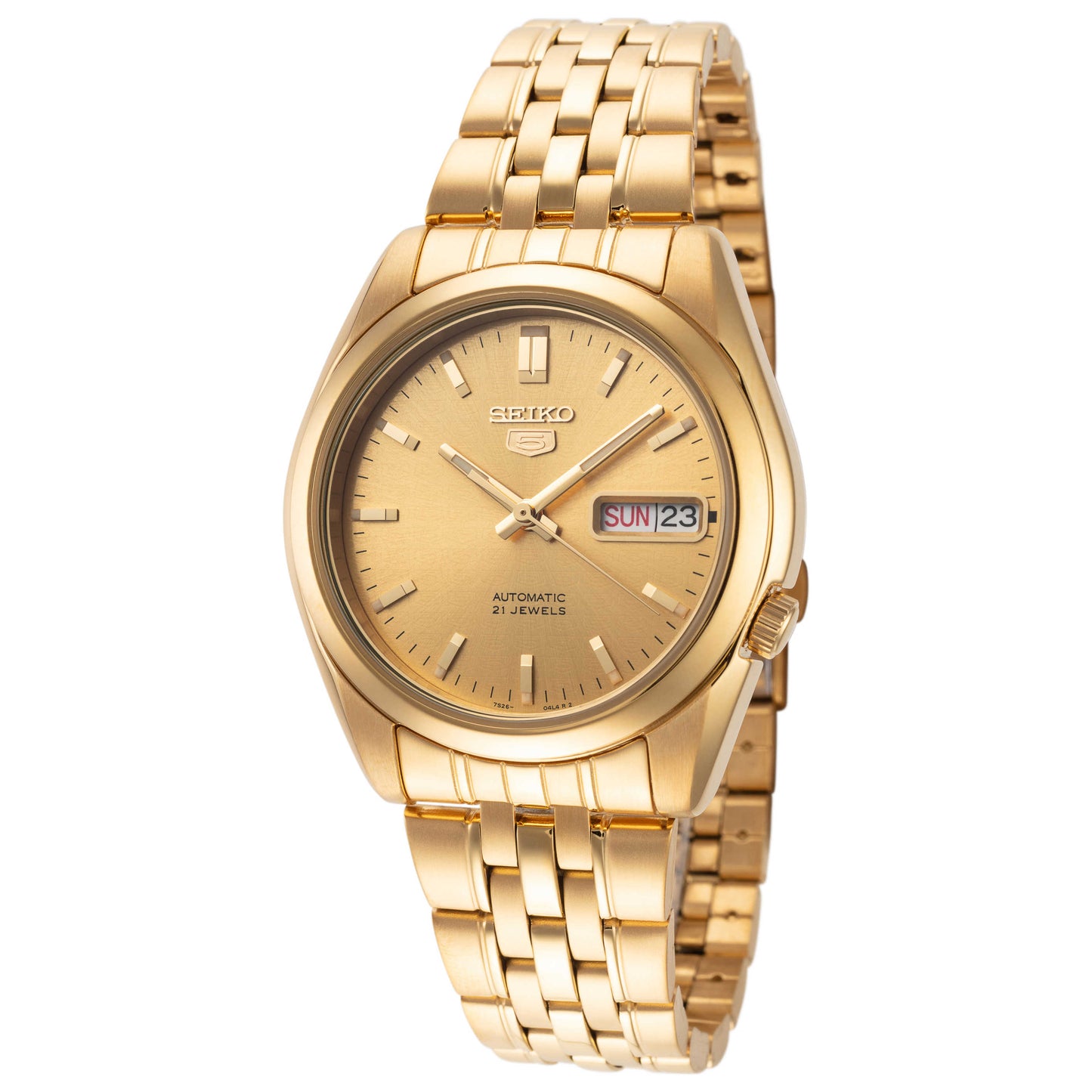 Front view of Seiko Series 5 Unisex Automatic Watch SNK366K1