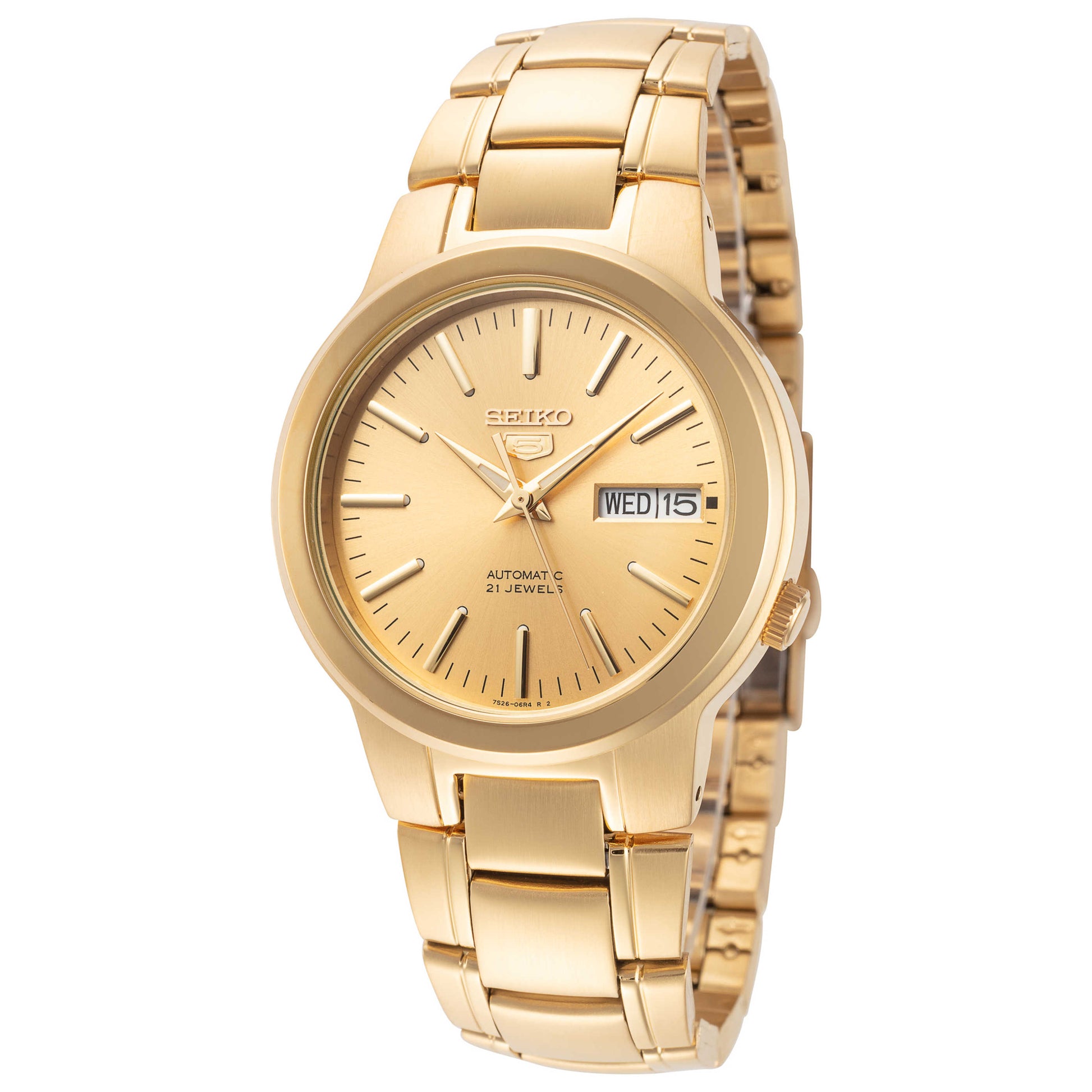 Front view of Seiko Series 5 Unisex Automatic Watch SNKA10K1