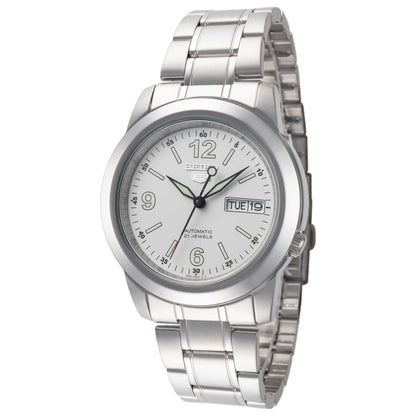 Front view of Seiko Series 5 Men's Automatic Watch SNKE57K1