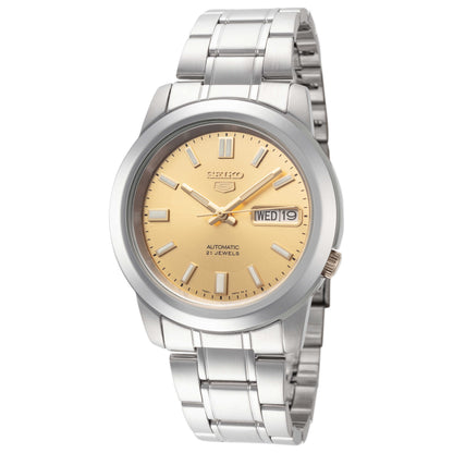 Front view of Seiko Series 5 Men's Automatic Watch SNKK13