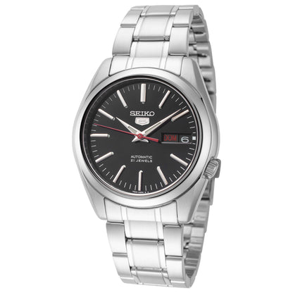 Front view of Seiko Series 5 Men's Automatic Watch SNKL45K1