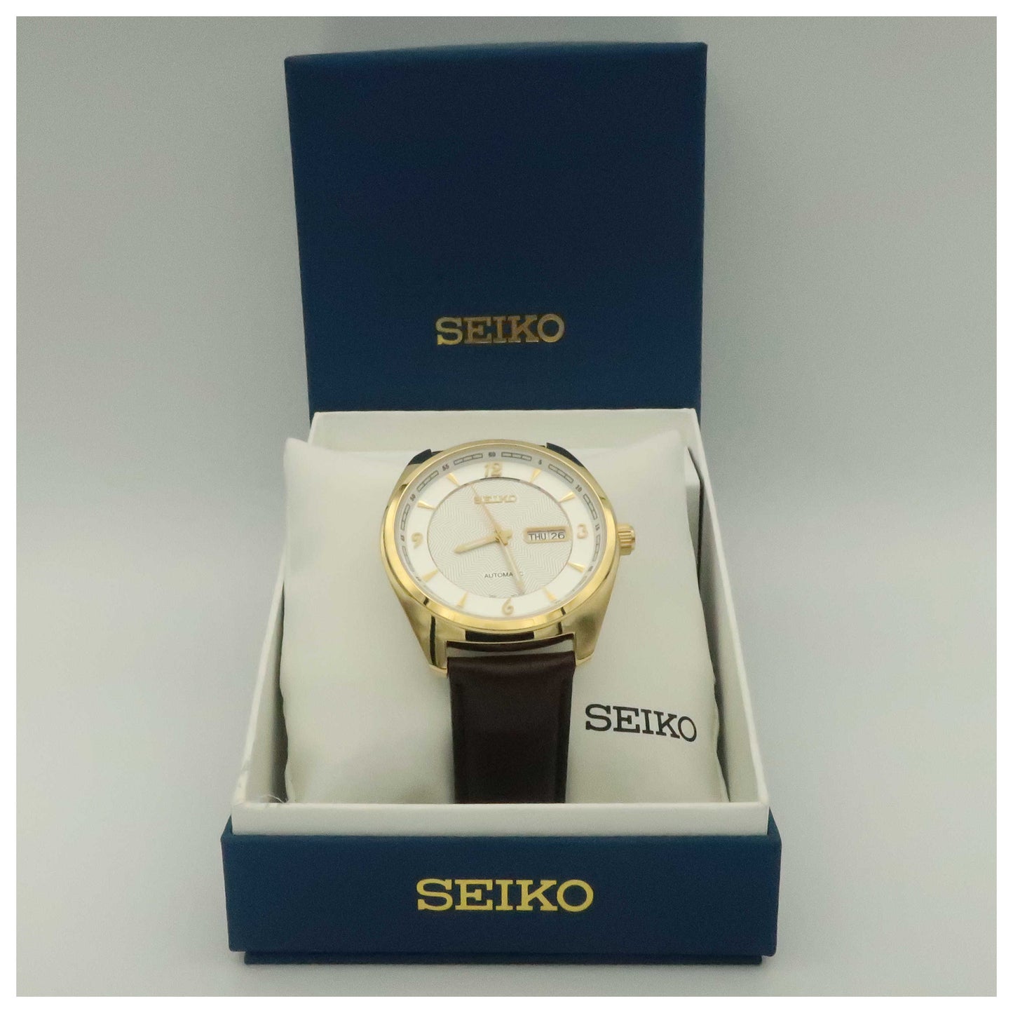 Seiko Recraft Series Men's Malaysian Mechanical Automatic (Self-Winding) Watch SNKN70-PO - Image #6