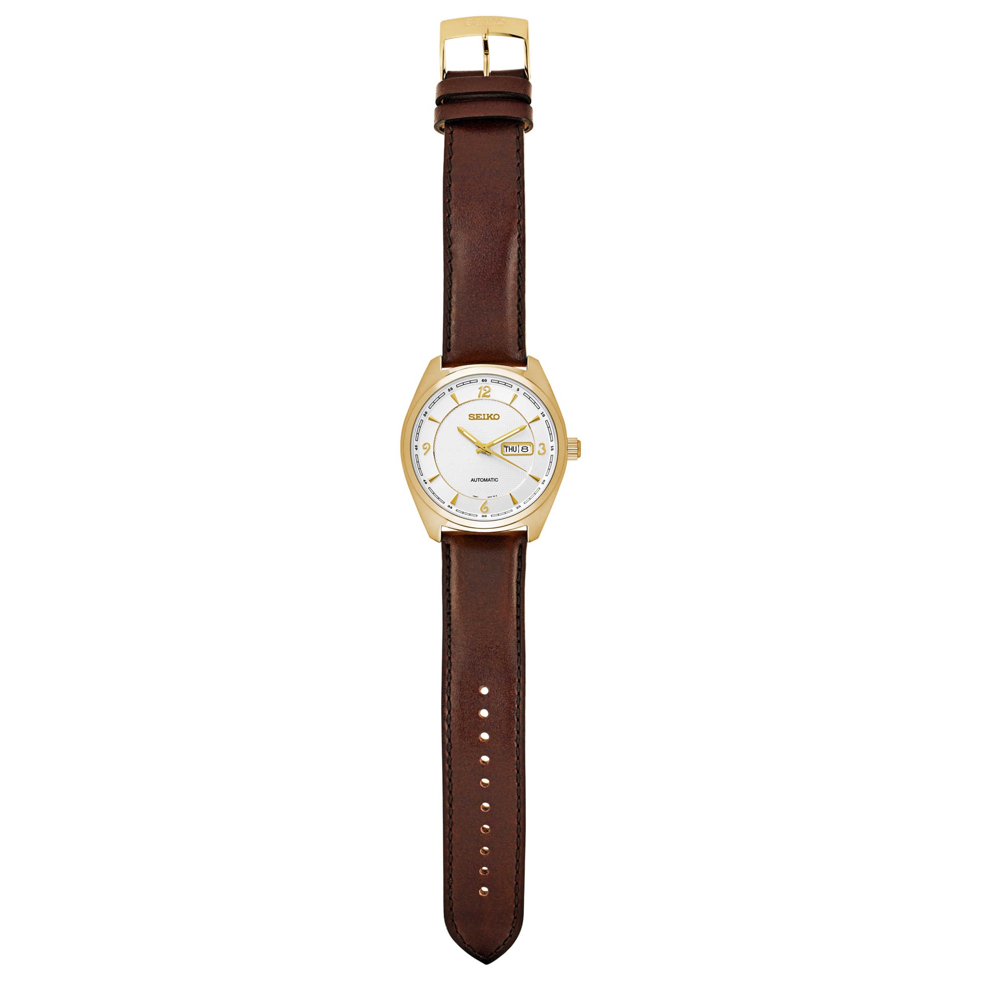 Seiko Recraft Series Men's Malaysian Mechanical Automatic (Self-Winding) Watch SNKN70 - Image #8