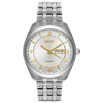 Front view of Seiko Recraft Series Men's Malaysian Mechanical Automatic (Self-Winding) Watch SNKN99