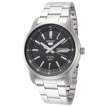 Front view of Seiko Series 5 Men's Automatic Watch SNKP11