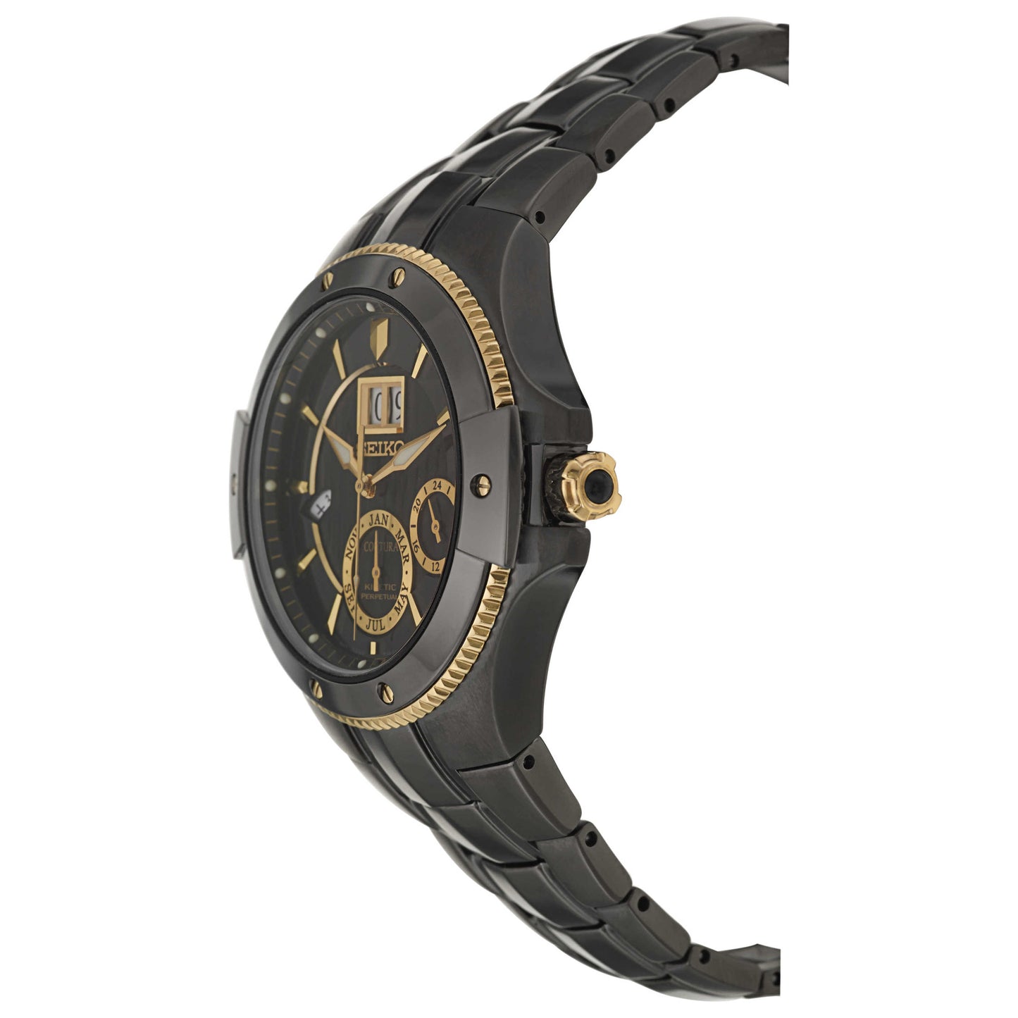Seiko Coutura Men's Kinetic Powered/Autoquartz Watch SNP070 - Image #4