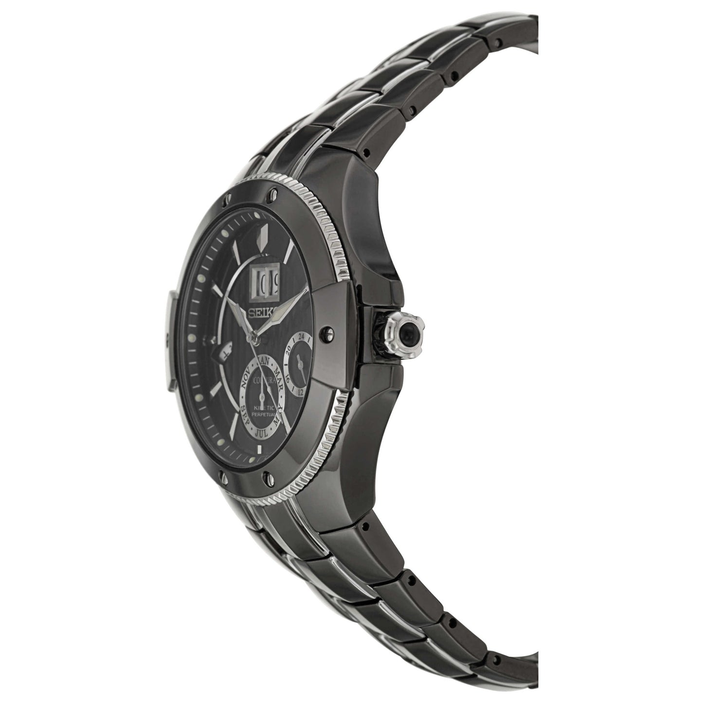 Seiko Coutura Men's Kinetic Powered/Autoquartz Watch SNP075P1 - Image #4