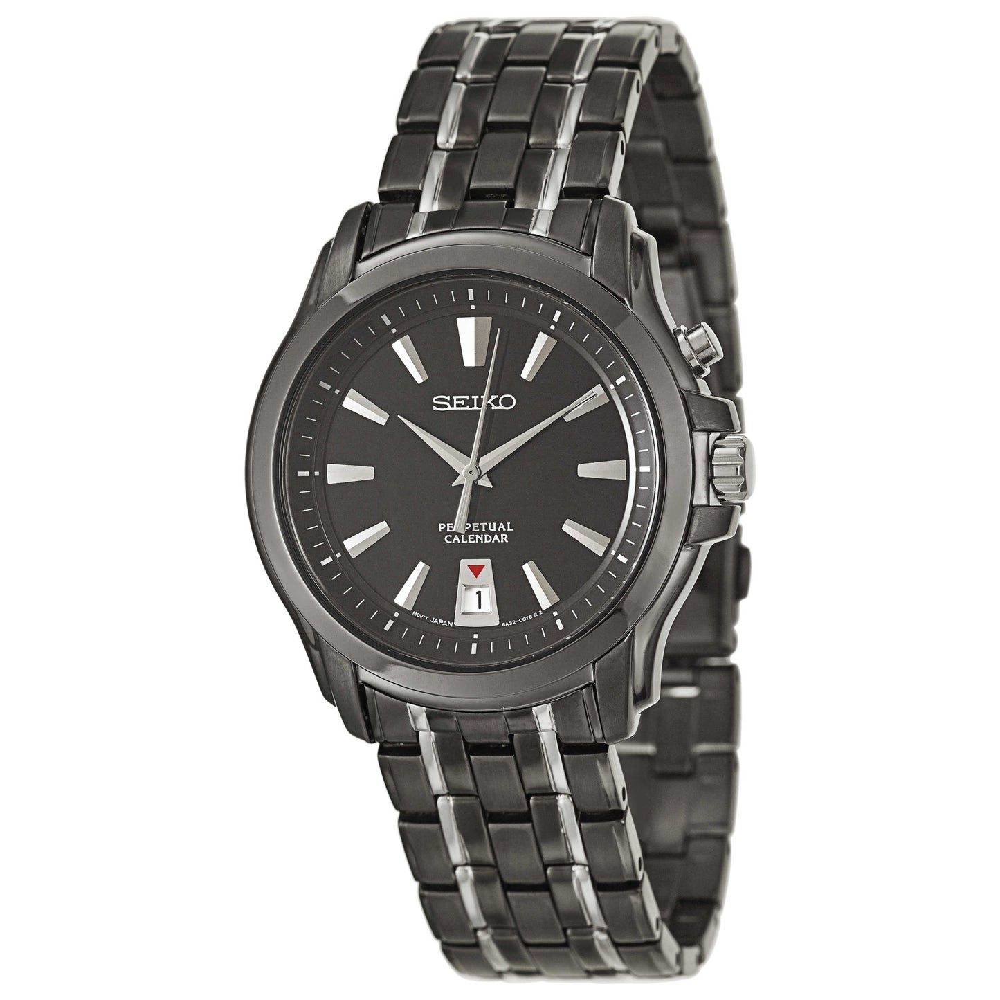 Front view of Seiko Core Men's Japanese Quartz (Battery-Powered) Watch SNQ121