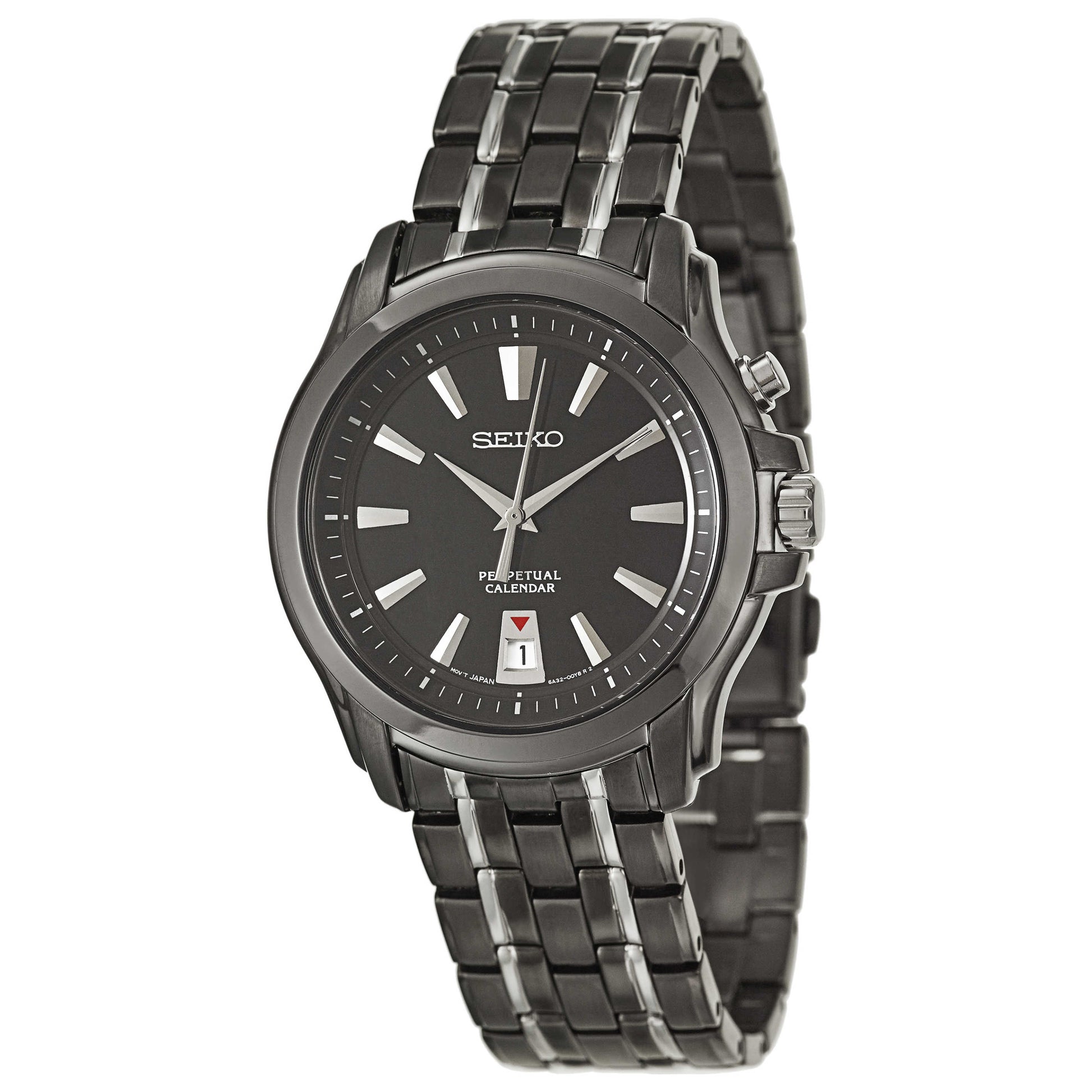 Front view of Seiko Core Men's Japanese Quartz (Battery-Powered) Watch SNQ121