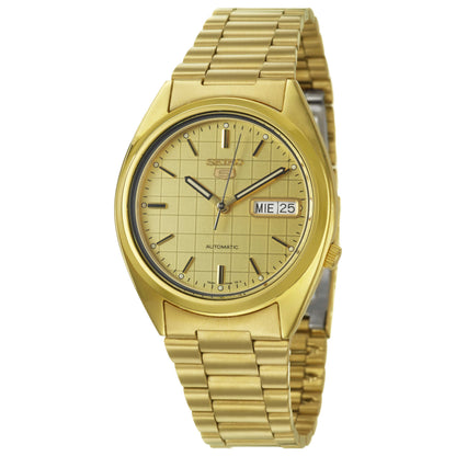 Front view of Seiko 5 Sports Automatic Men's Malaysian Mechanical Automatic (Self-Winding) Watch SNXL72