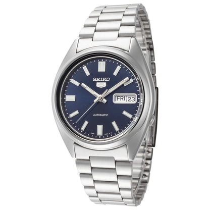 Front view of Seiko Series 5 Men's Automatic Watch SNXS77