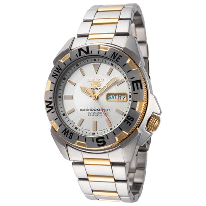 Front view of Seiko Series 5 Sport Men's Automatic Watch SNZF08J1
