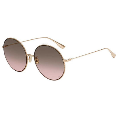 Front view of Christian Dior Society Women's Sunglasses SOCIETY2FS-DDB-86