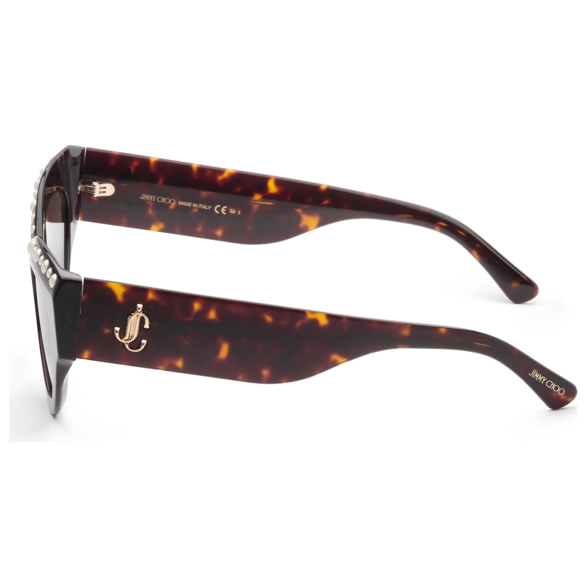 Left view of Jimmy Choo Sonja Women's Sunglasses SONJAGNS-0086-HA