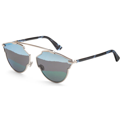 Front view of Christian Dior So Real Women's Sunglasses SOREALAS-03YG-9P