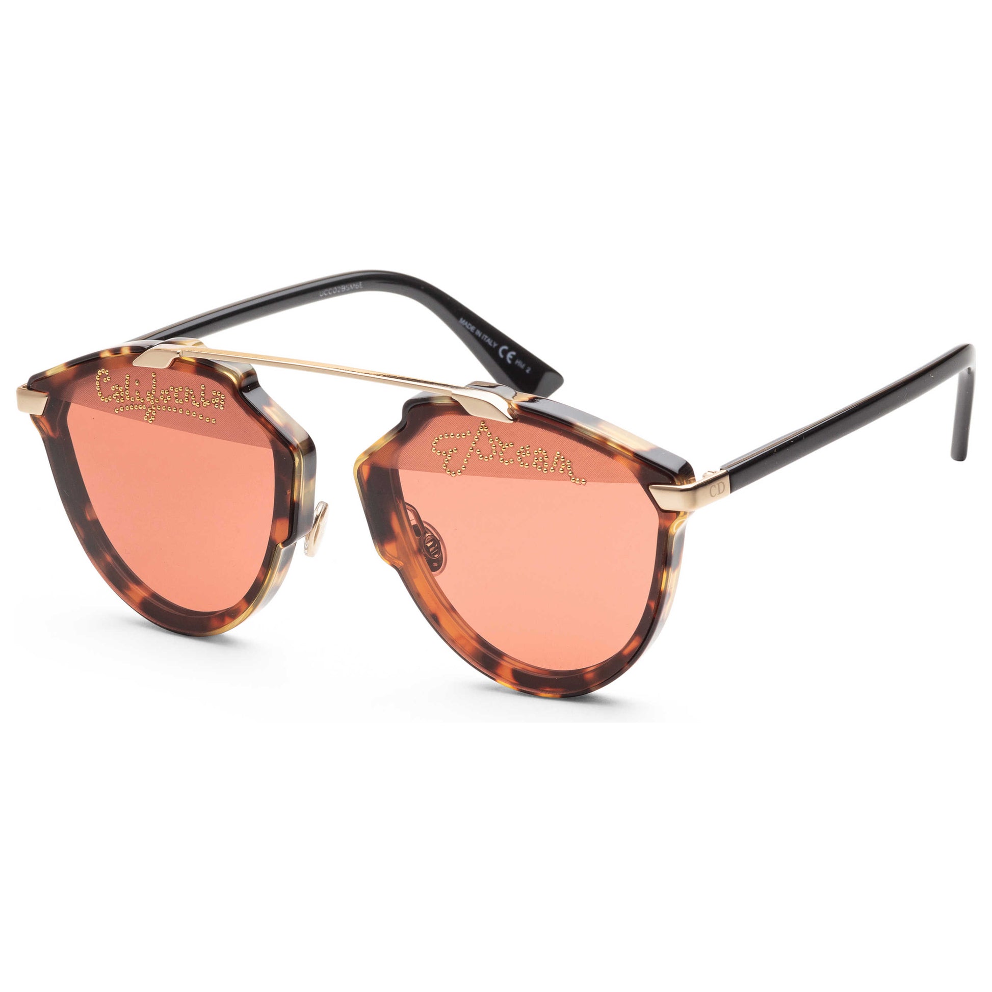 Front view of Christian Dior So Real Women's Sunglasses SOREALCD-EPZ-VC